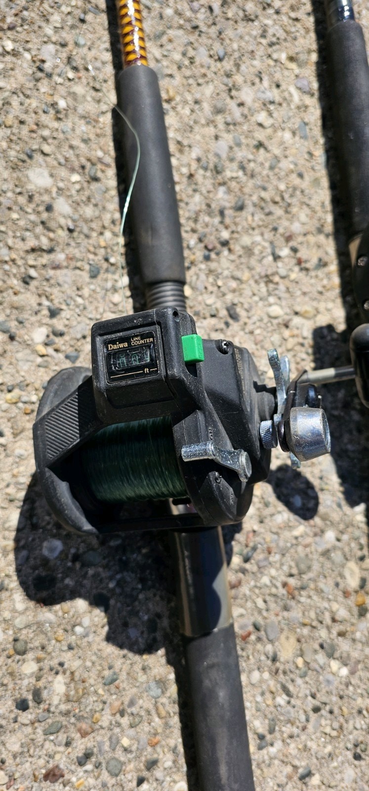Down rigger Fishing Rods And Reels 4 Ugly Sticks 1 DAIWA Rod 1Browning Rod