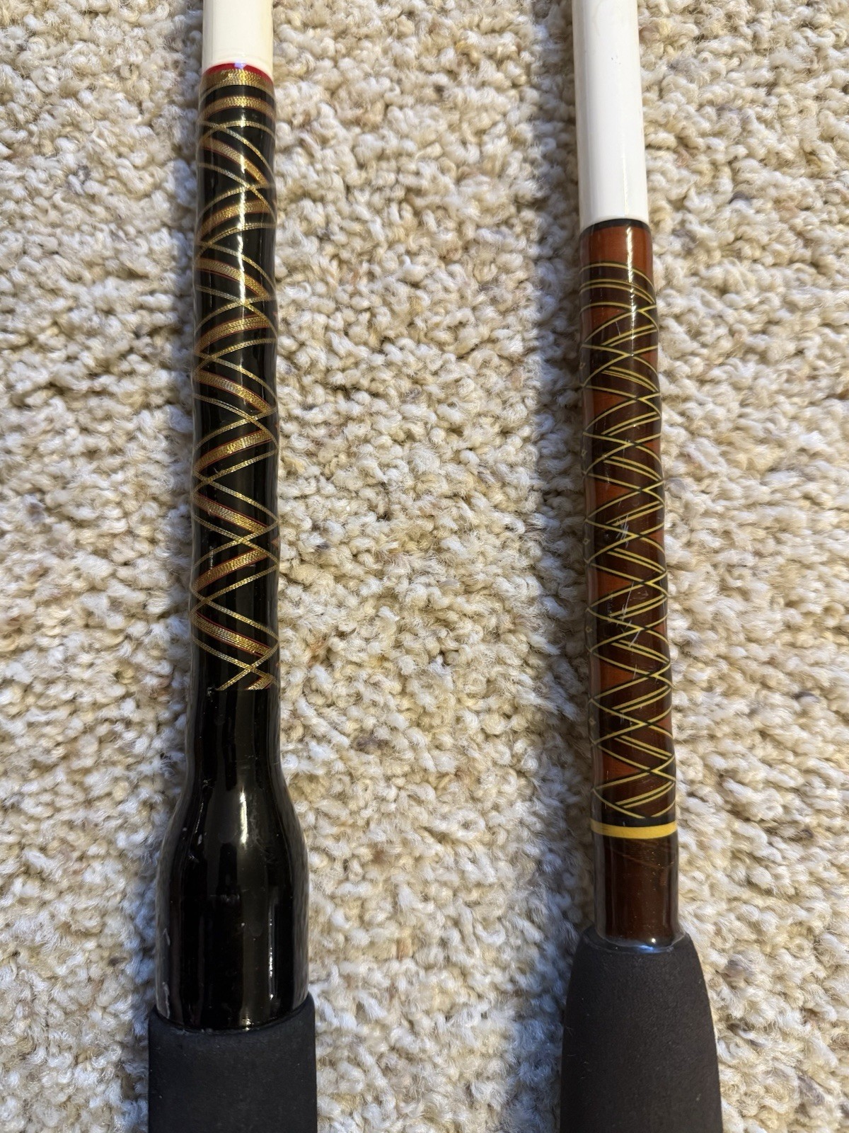 Lot of (2) Big Game Saltwater Rods, Penn International & Fenwick Fenglass