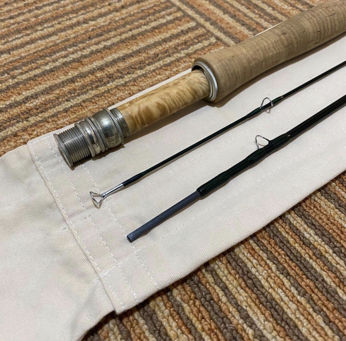 R.L.Winston wt 8ft6in #4 3pc Fly Rod Free shipping DDP