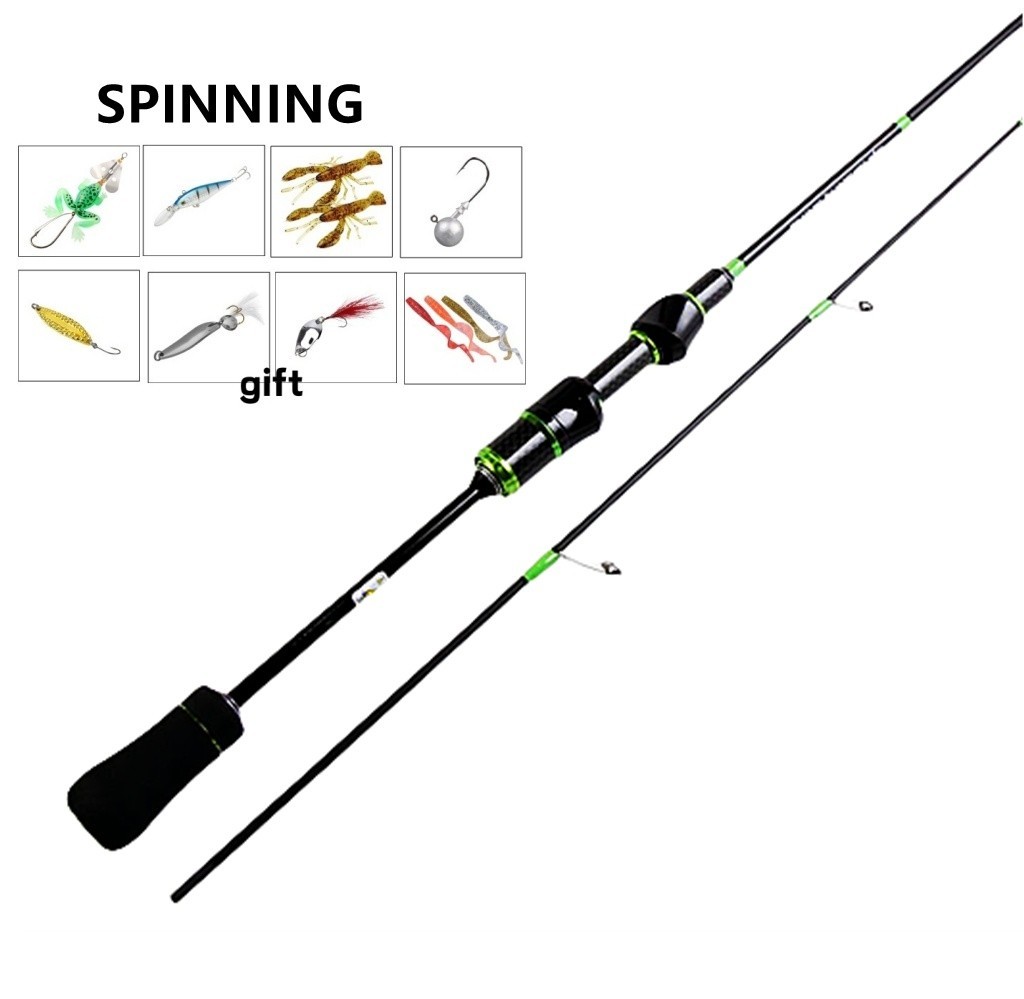 Fishing Rods Ultra Light Carbon Fiber Spinning/Casting Rod Fast High Sensitivity