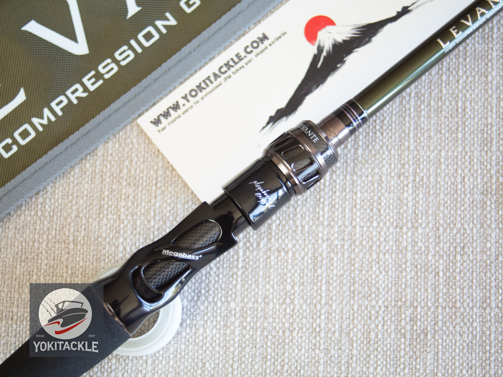 Megabass LEVANTE JP F4-68LV Baitcasting Rod Shipping from JAPAN