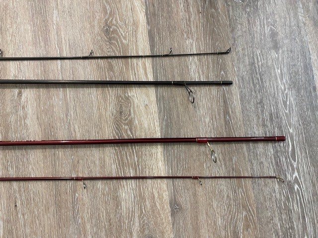 Lot Of 2 Shakespeare Spinning Rods Cirrus CGS 50 2UL 5′ & Mantis WMSP602M 6′