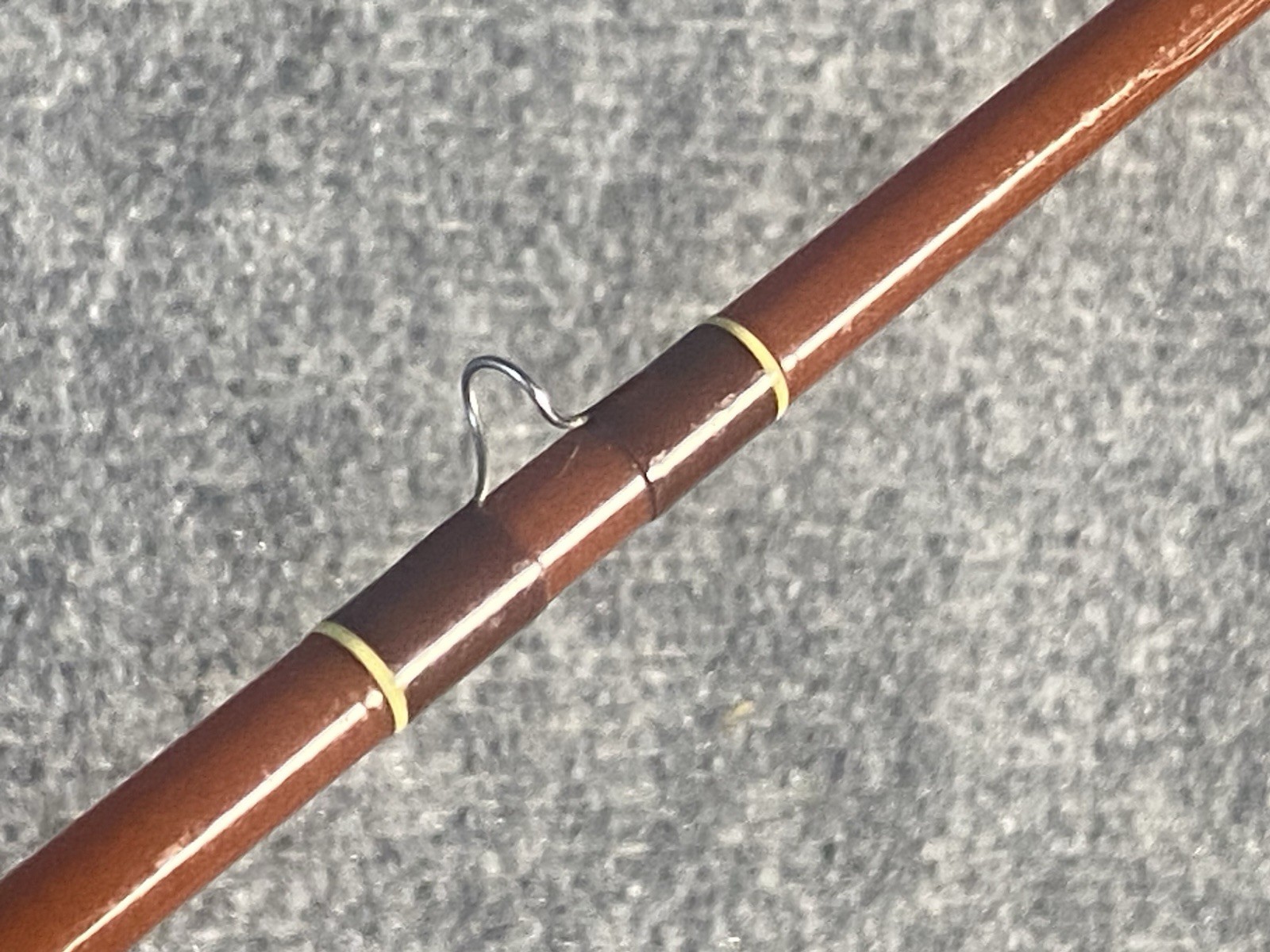Vintage Fenwick Feralite FF98 Fly Rod 9’ AFTMA 11wt 2p Fiberglass Salmon Striper
