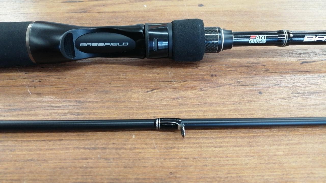 AbuGarcia BASSFIELD BSFC-652ML Bass Fishing Rod 7-14lb, 2-Piece, Medium Light