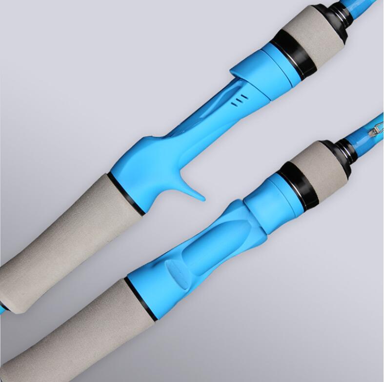 Casting Spinning Fishing Rods 1.65m/1.8m Carbon Fiber Rod 2 Section Travel Poles