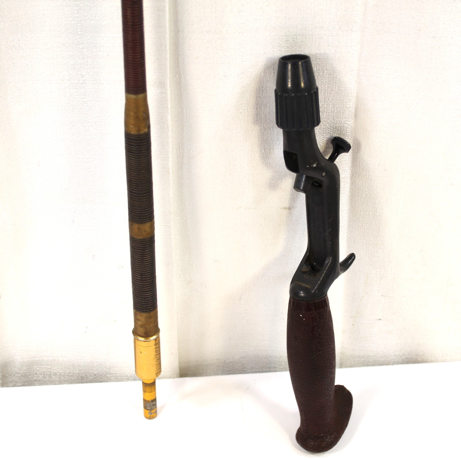 Vintage Champion Featherweight Products Pistol Fishing Rod Handle & Pole