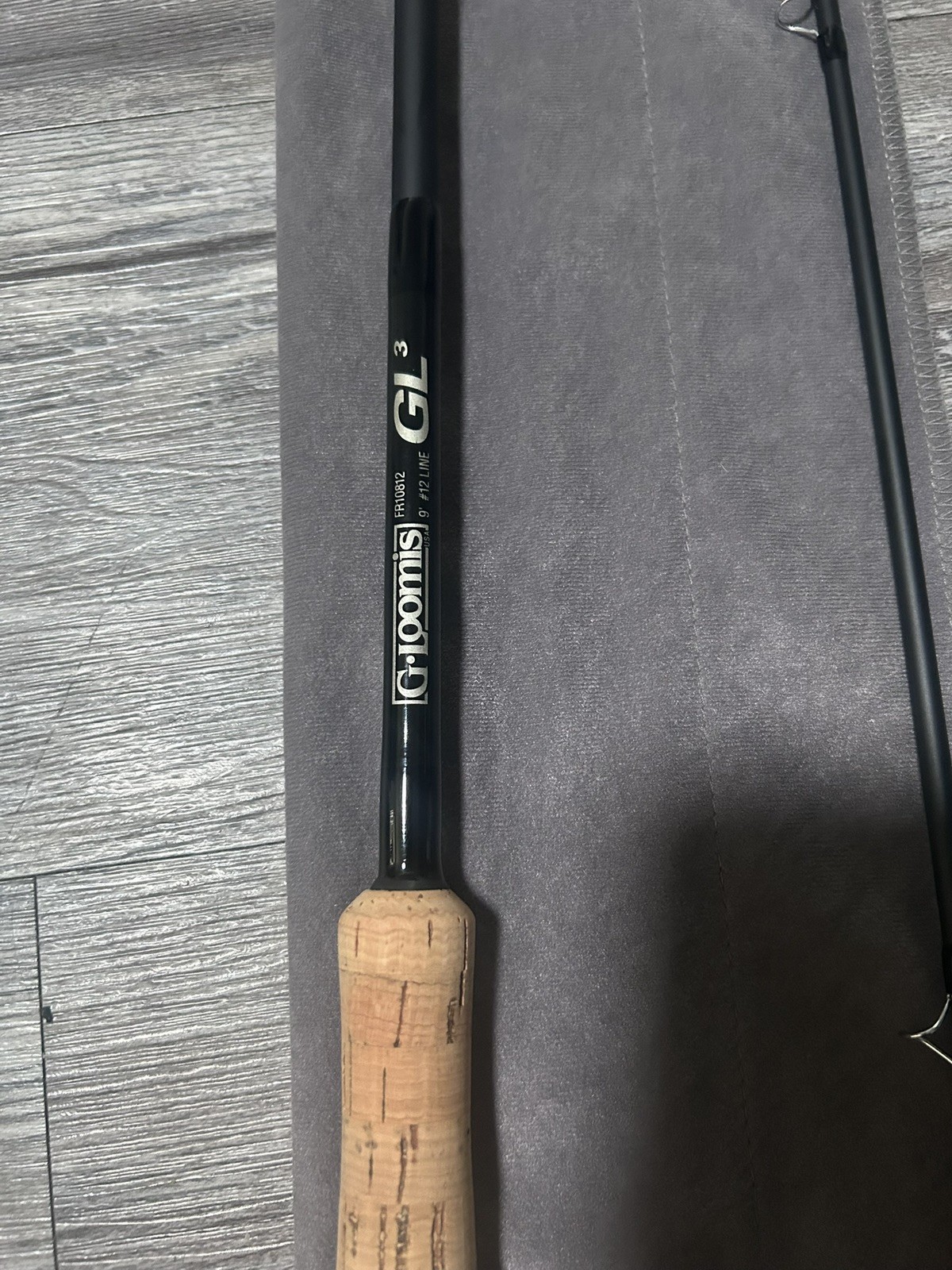 Gloomis GL3 flyrod 12 wt. old collection item. FRESH CONDITION JUST OPENED