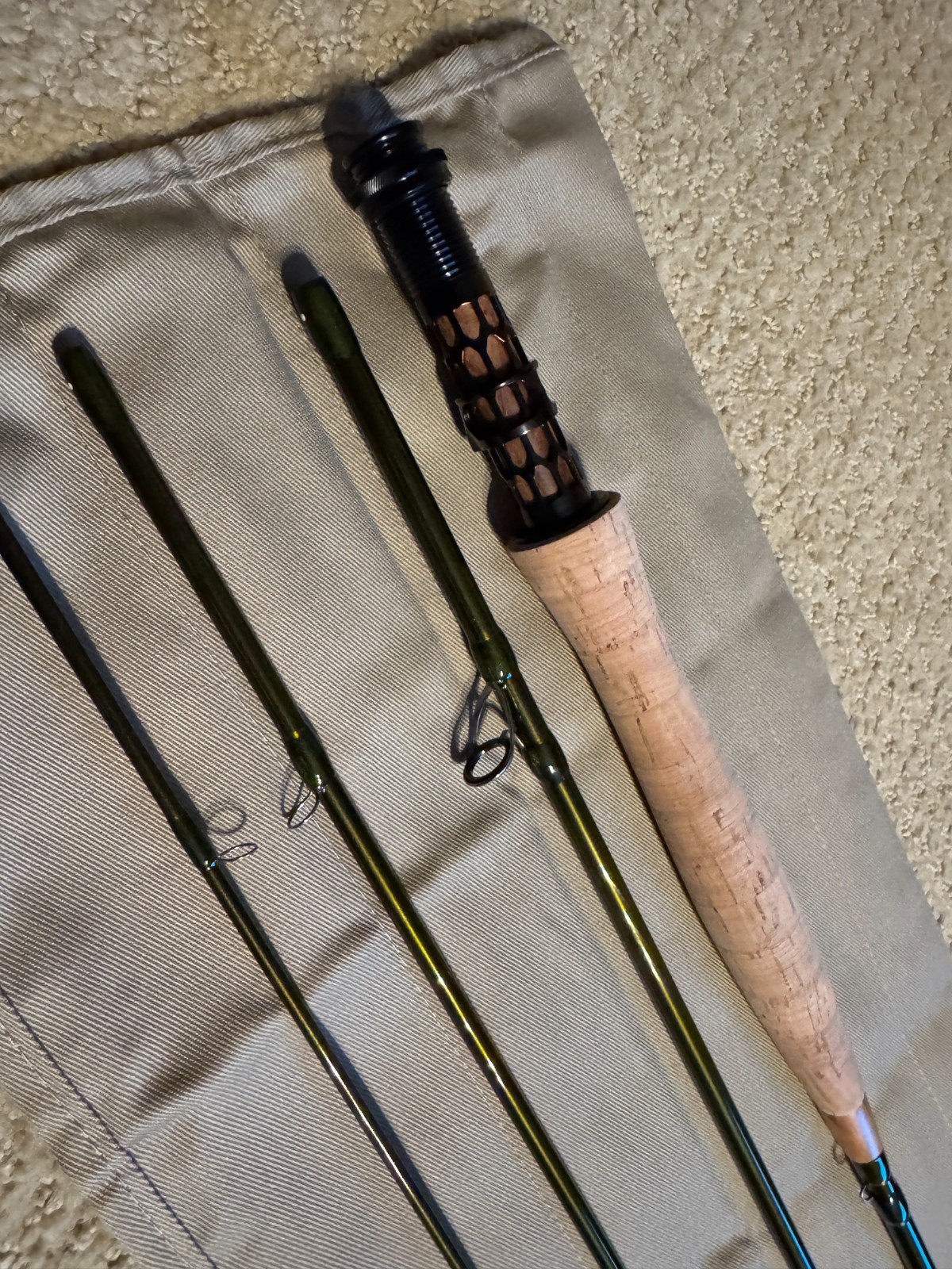 Hanak Superb RS 393 9’3″ 3wt 4pc Dry Fly Rod – BRAND NEW