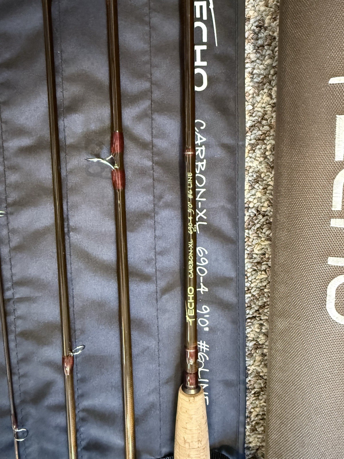 Echo Carbon XL, 3 echo ion reels, and 6wt line LOT