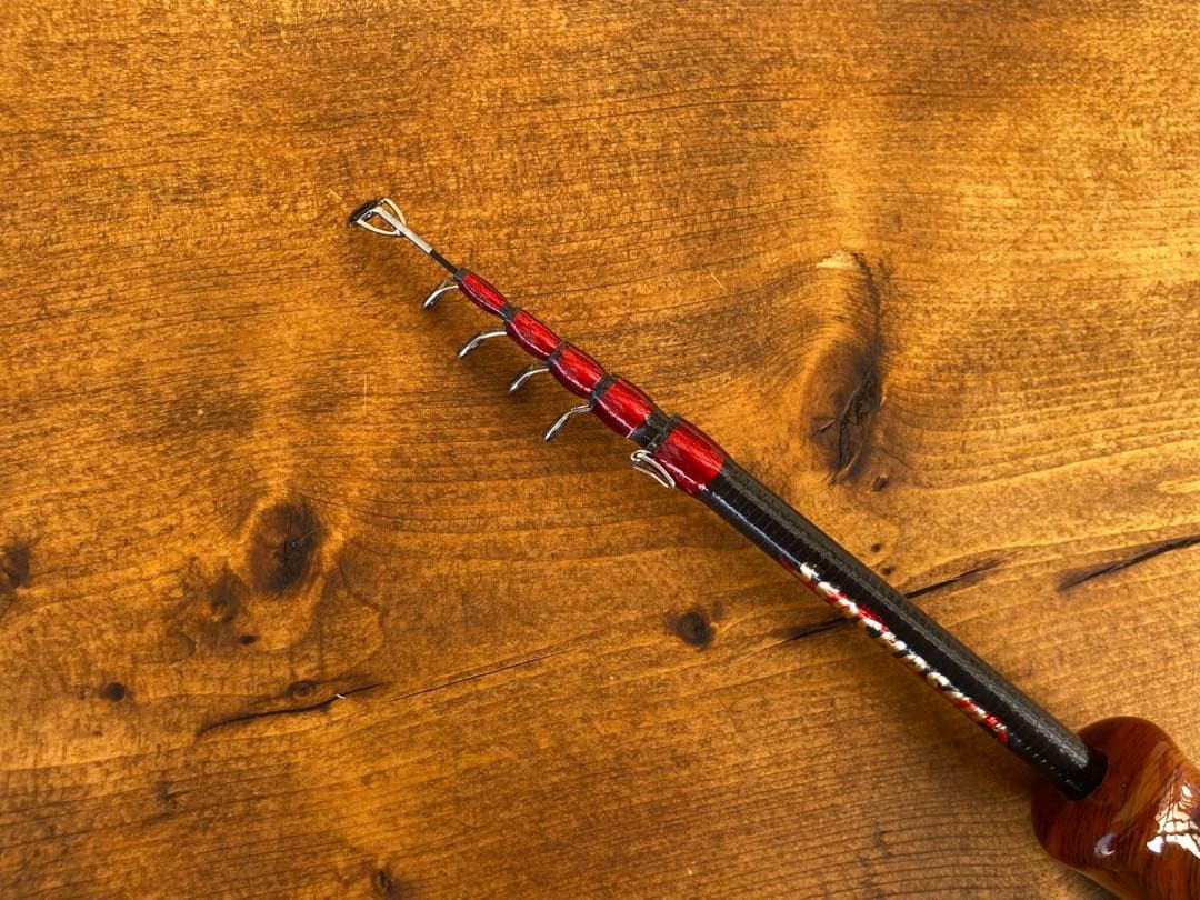 Yamame Telescopic Trout Rod, 5’6″ Baitcaster, Light Game, Portable