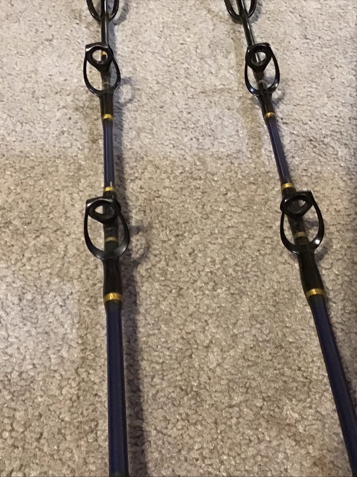 2 Penn Senator Stand Up Fishing Rods 5’6” ,620LS 12/30lb Lot 100