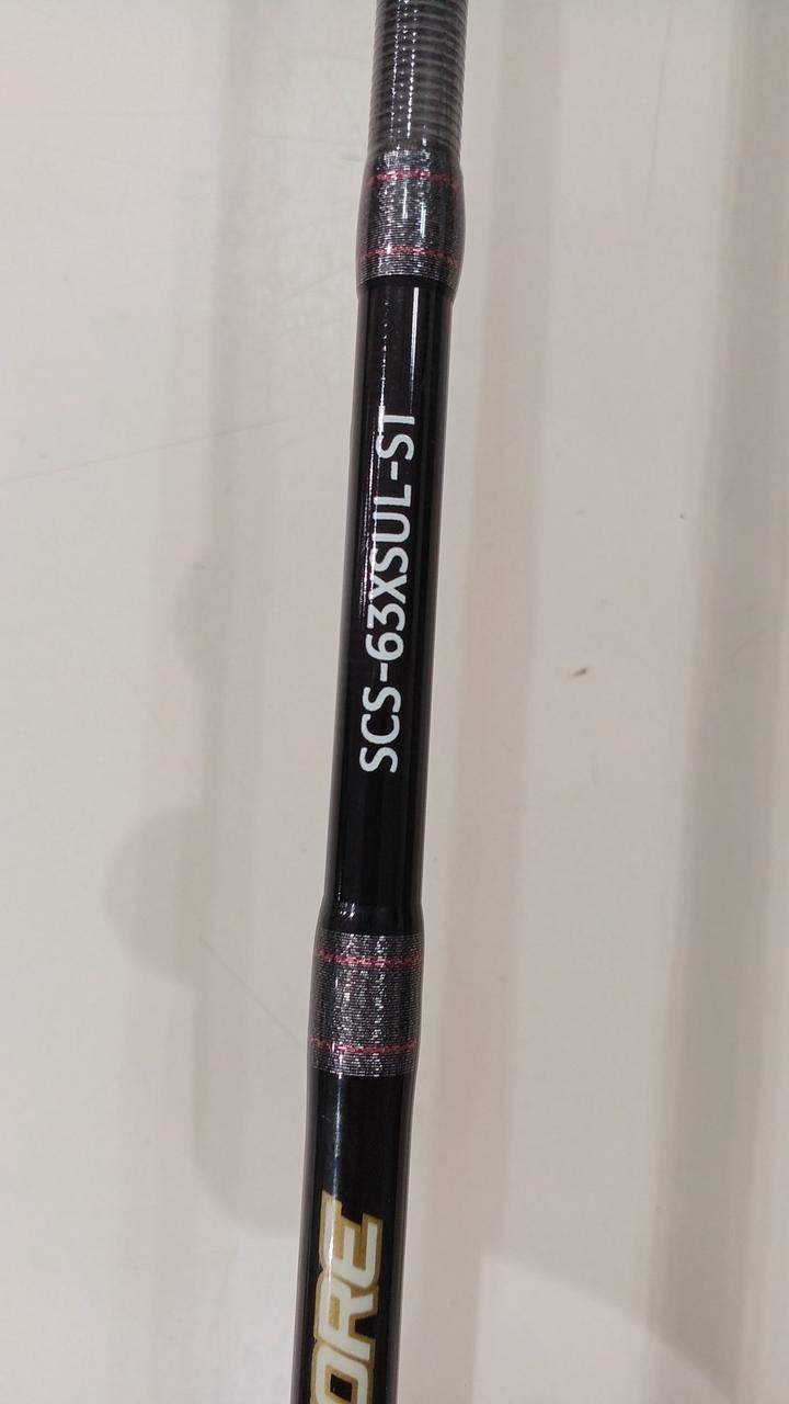 Engine SCS-63XSUL-ST Bass Fishing Rod 6’3″ (190cm), 2-4lb Line, 1-Piece