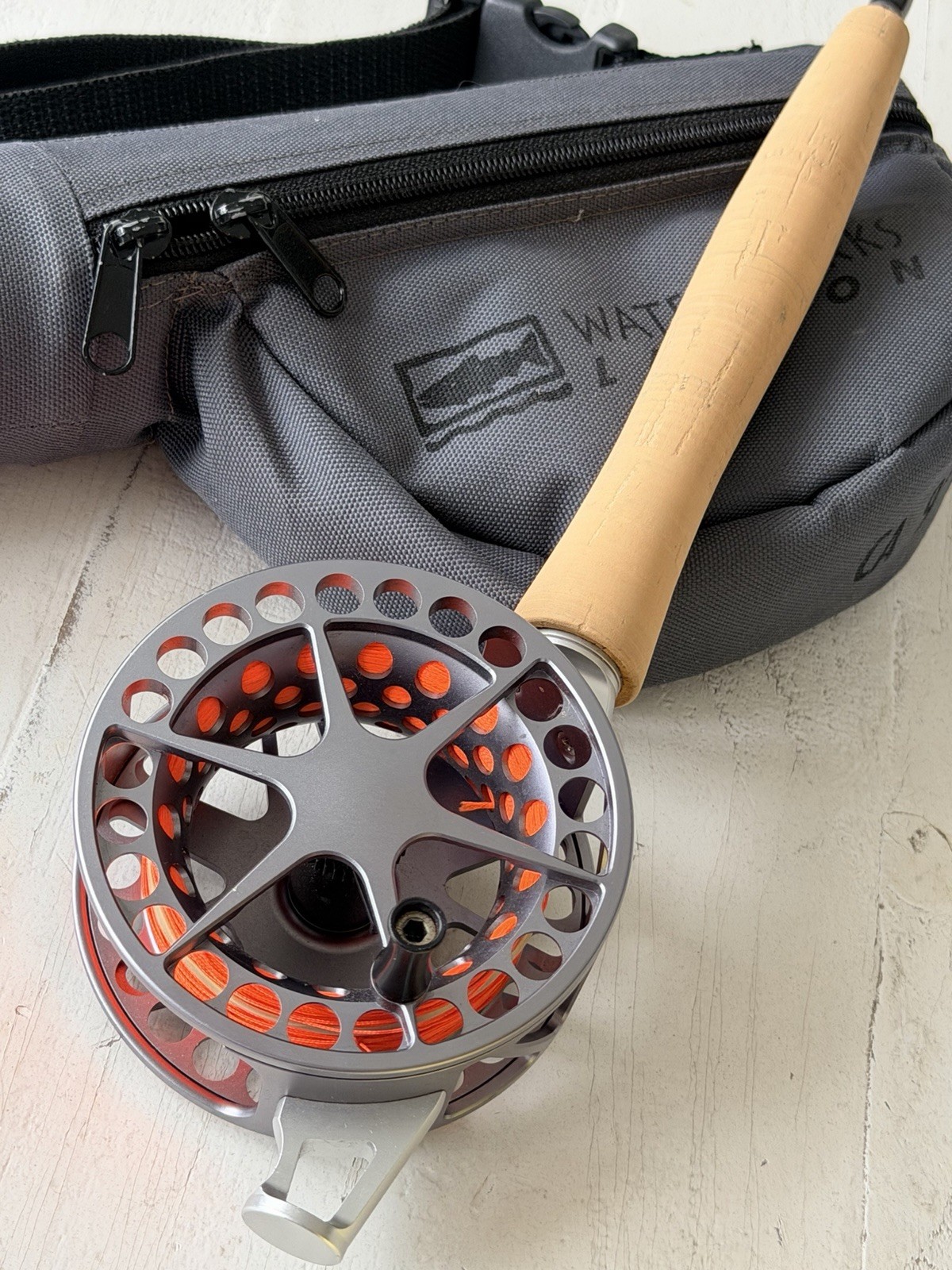 **BEAUTIFUL**🔥WATERWORKS LAMSON CENTER AXIS 6wt. 9’ft Fly Rod ~LEDENDARY~🔥