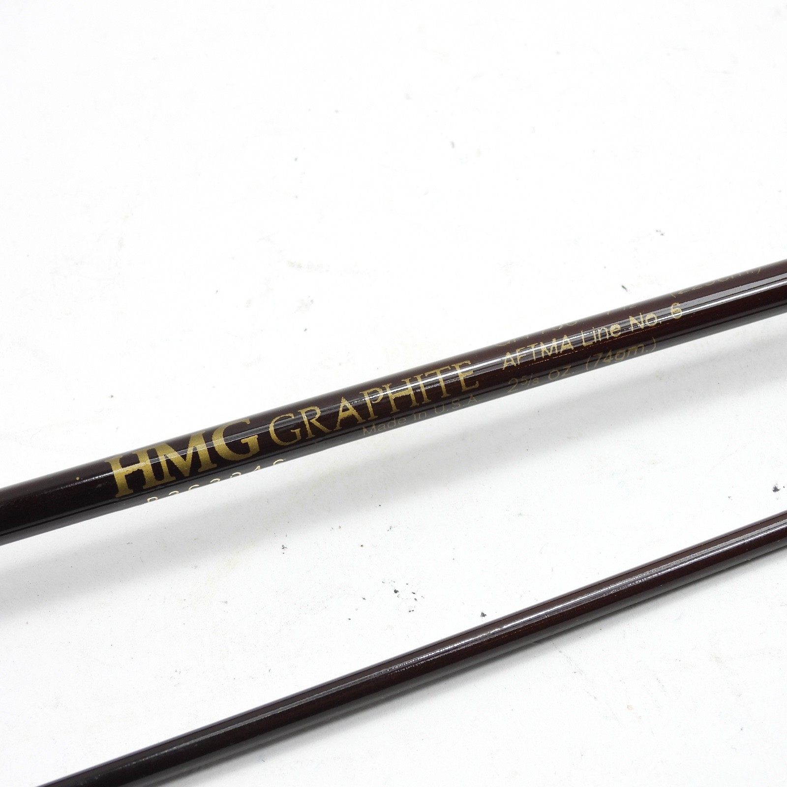 Fenwick HMG Fly Fishing Rod. GFF756. 7’ 6”. 6wt. W/ Tube & Sock. Made in USA.