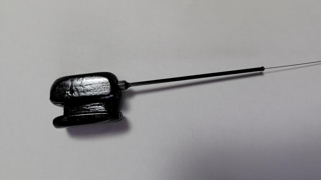High Sensitivity Smelt Fishing Rod & Handmade Grip Set Lightweight 300mm Used