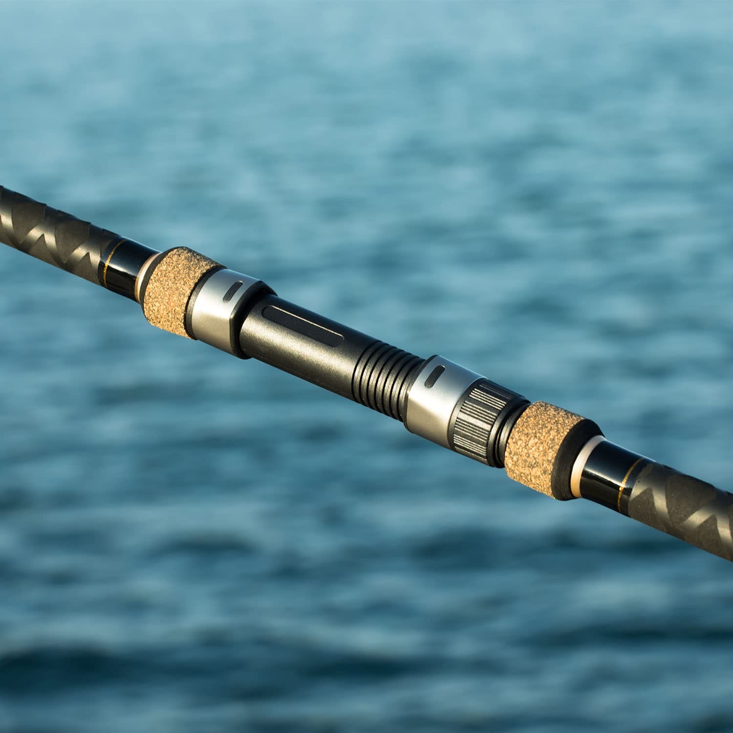 Berrypro Surf Spinning Casting Fishing Rod Carbon Fiber Travel Fishing