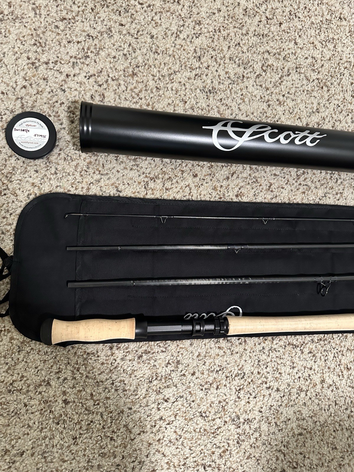 Scott Swing 7 Wt Spey Fly Rod 12’ 8”