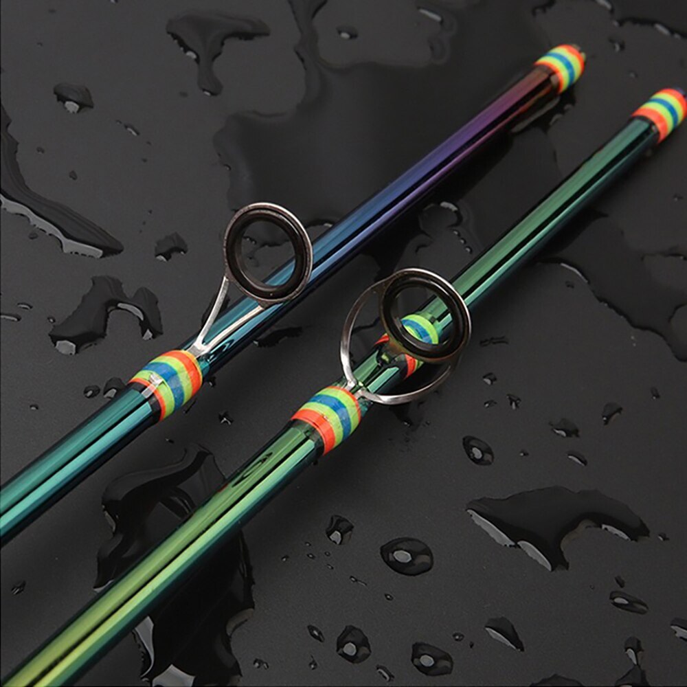 Spinning Casting Lure Fishing Rod 1.65m 1.8m Carbon Fiber Pole Lure Weight 8-25g