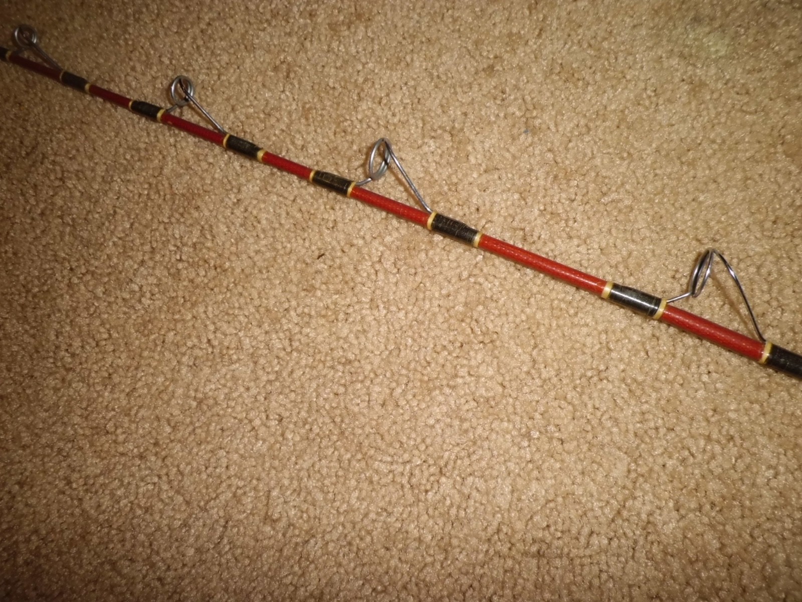 Vintage TRU-LINE Dynamo Maxima Spinning 8′ Rod made in USA