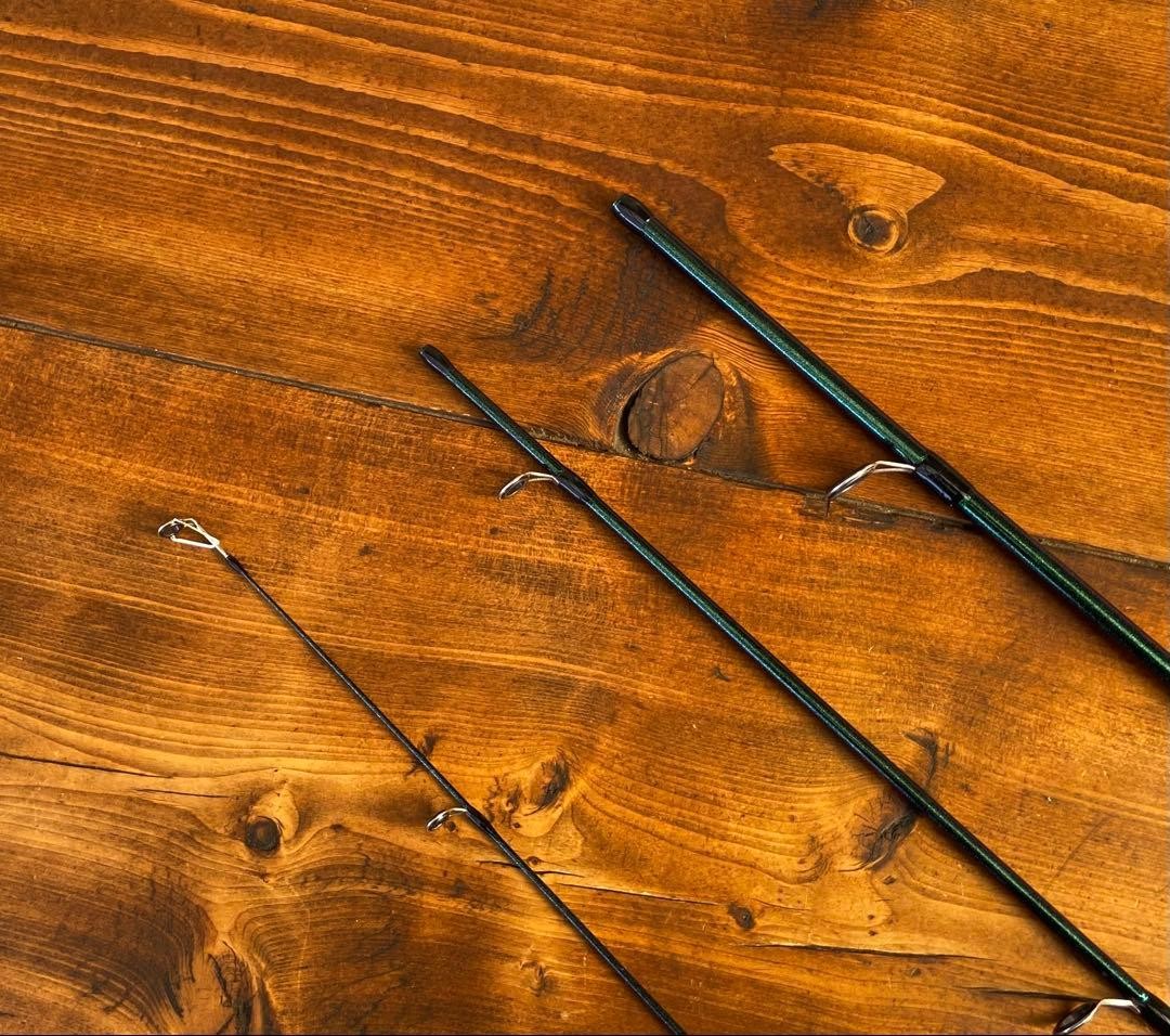 Ultra-light 6ft Carbon Spinning Rod 4-Piece for Bass, Trout, Surf, Used