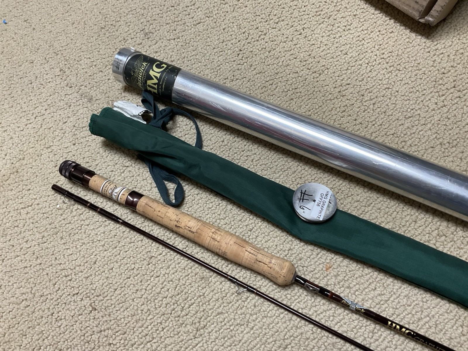 Fenwick HMG GFF756 Fly Rod 7’6” 6wt **NICE**
