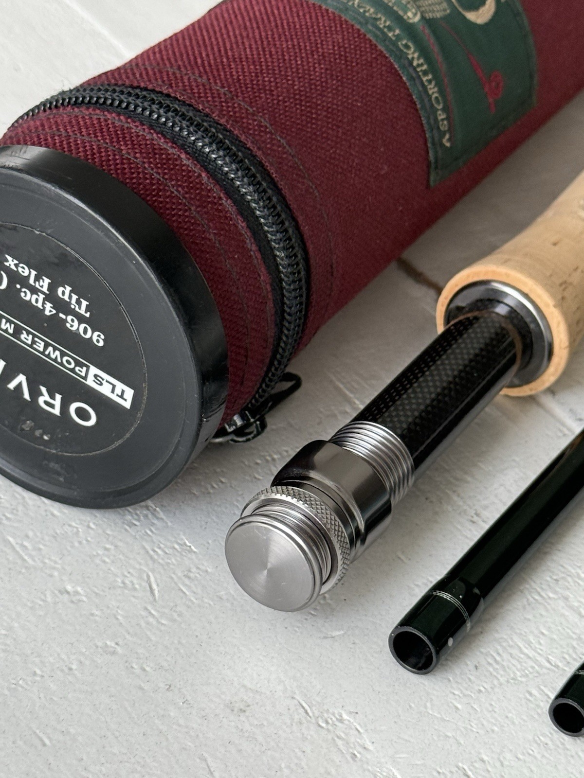 **BEAUTIFUL** ORVIS TRIDENT TLS F POWER MATRIX 6wt 9’ft Fly Rod!🔥~EXCELLENT~🔥
