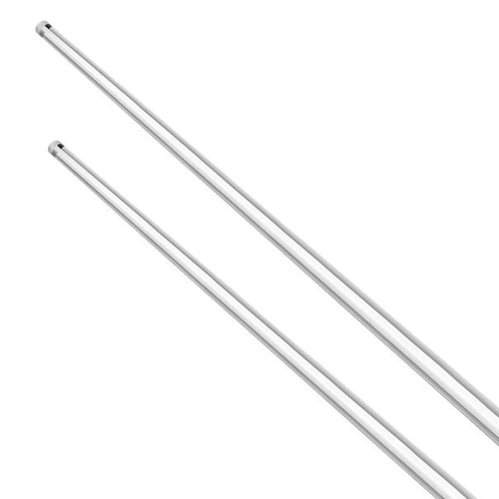 2 Pack 1/4 Inch Dia x 24 In Clear Acrylic Lucite Rod Dowels Round Craft