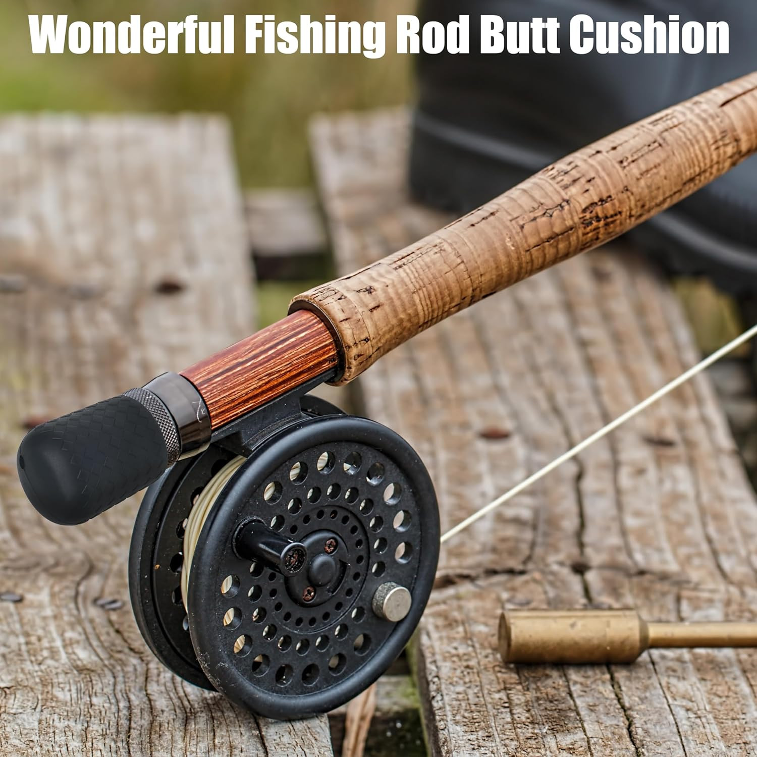 Fishing Rod Butt Cushion, Silicone Fishing Rod Butt Cap End Pole Seat Cushions P