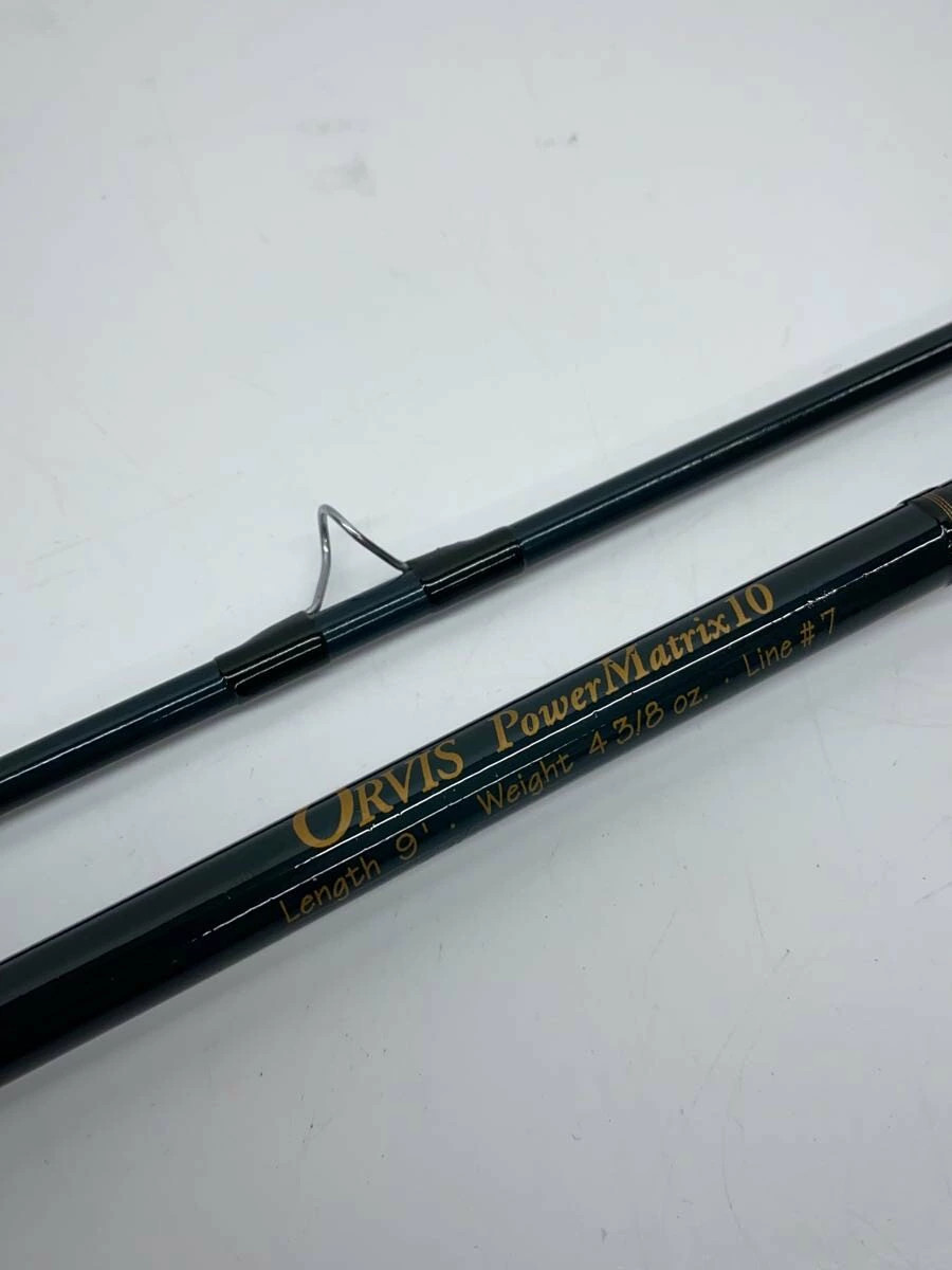 Orvis Fly Fishing Rod PowerMatrix 10ft 4-3/8oz #7 Used, 30in/76cm