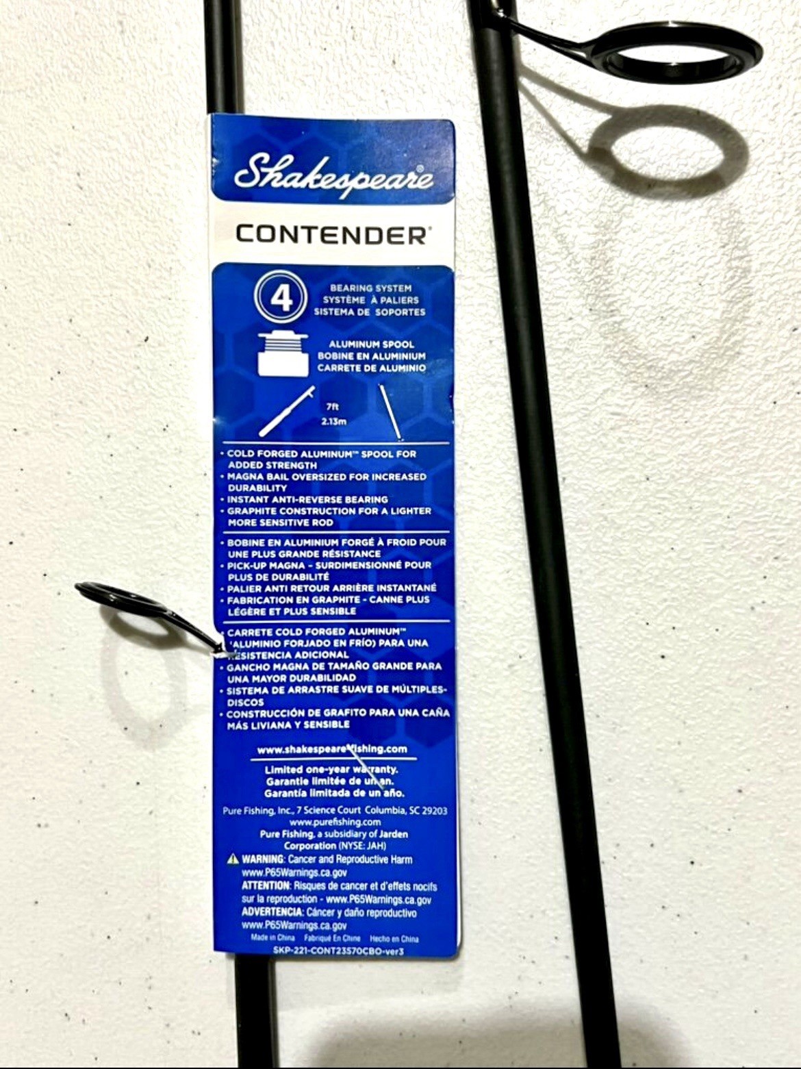 Shakespeare Spinning Rod 7 Ft 2 Piece – Up To 40% OFF !
