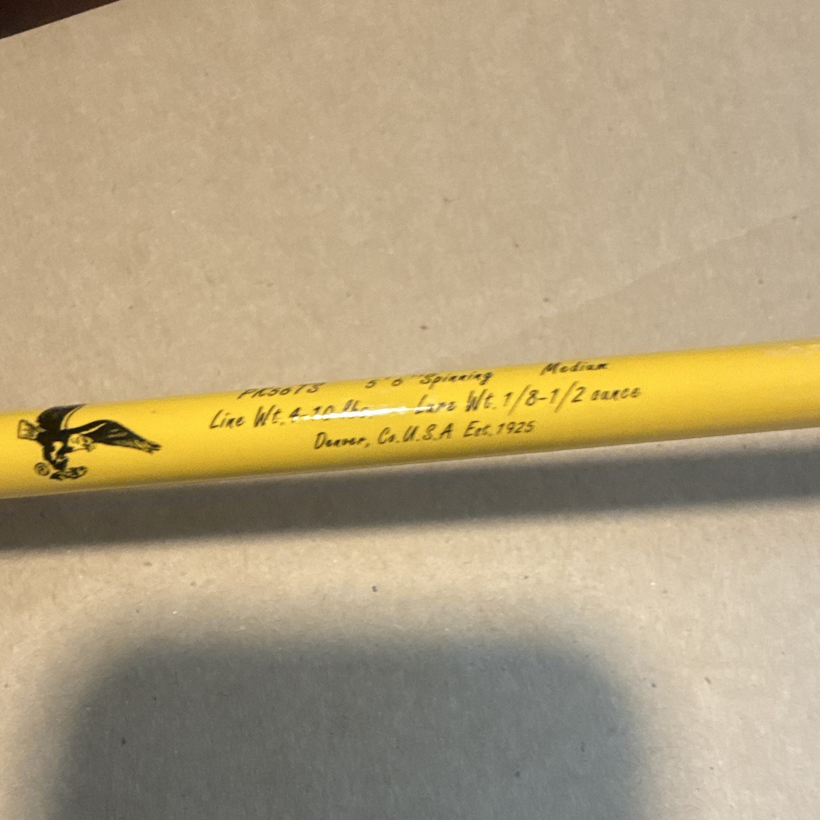 Eagle Claw Pack-It PK56TS 5’6″ Spinning Rod Medium 2pc 4-10lb Portable