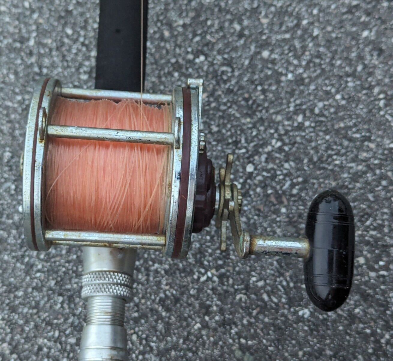 Fishing Rod BR-50 Custom Built For Fisherman’s Paradise Deep Sea with Reel As Is