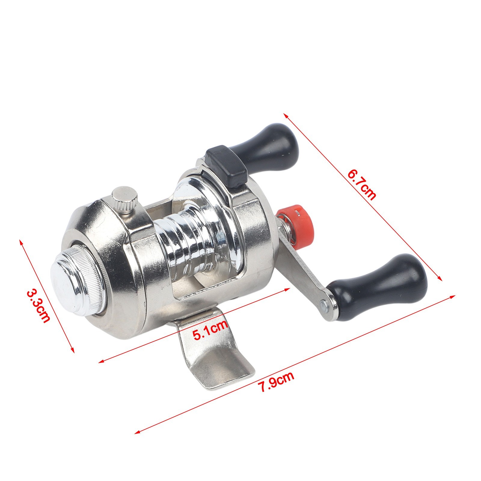 For Mini Lure Fishing Reel Metal Frame with Baitcasting for Sea Fishing Rod