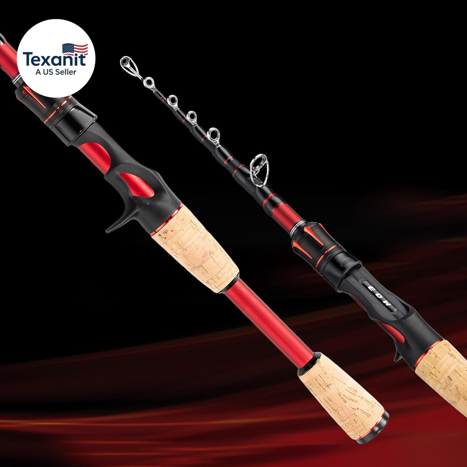 XPEDITE LITE Portable Telescopic Fishing Rods & Combo, Spinning & Casting Fishin