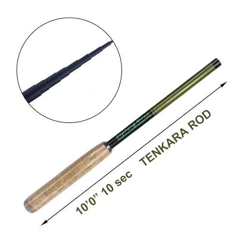 Mirco Tenkara Rod Ultralight Carbon Fiber 7:3 Action in 9/10/11ft 14in