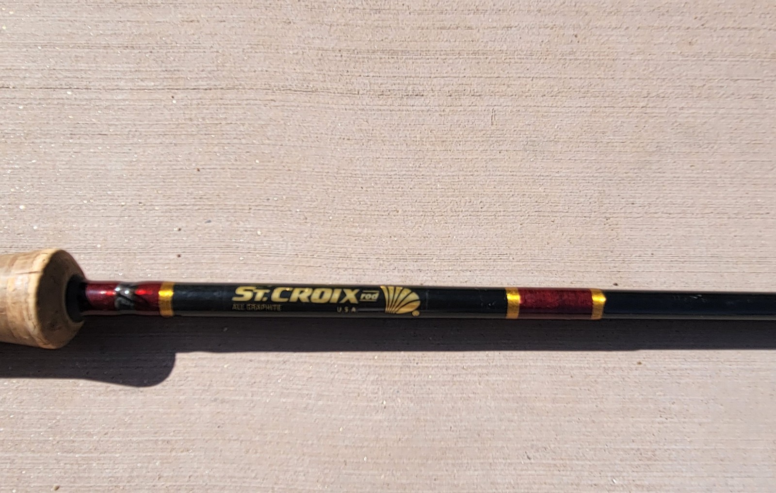 Vintage St Croix PST-60ML Triumph Series Spinning Fishing Rod 6′ 4-10#, 1/8-1/2