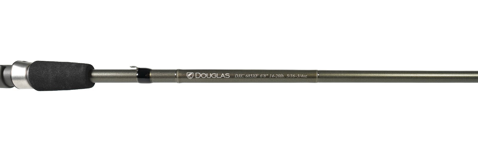 Douglas XMatrix Casting Rod: 14-20lbs., 6’8″, 1-Piece, Bass