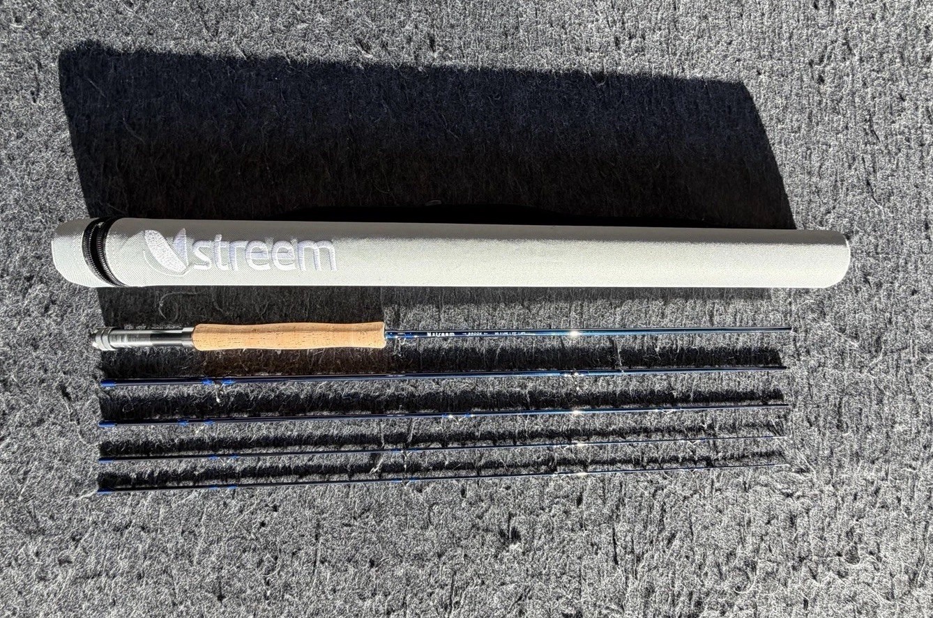 Stream Outdoors Brook 9’ 5wt 4 Piece Fly Rod W/ Extra Tip Section