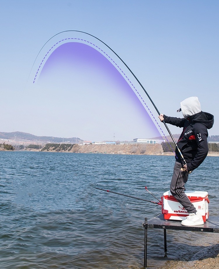 Telescopic Fishing Rod Carbon Fiber Ultra Light Spinning Fast Trout Stream Rods