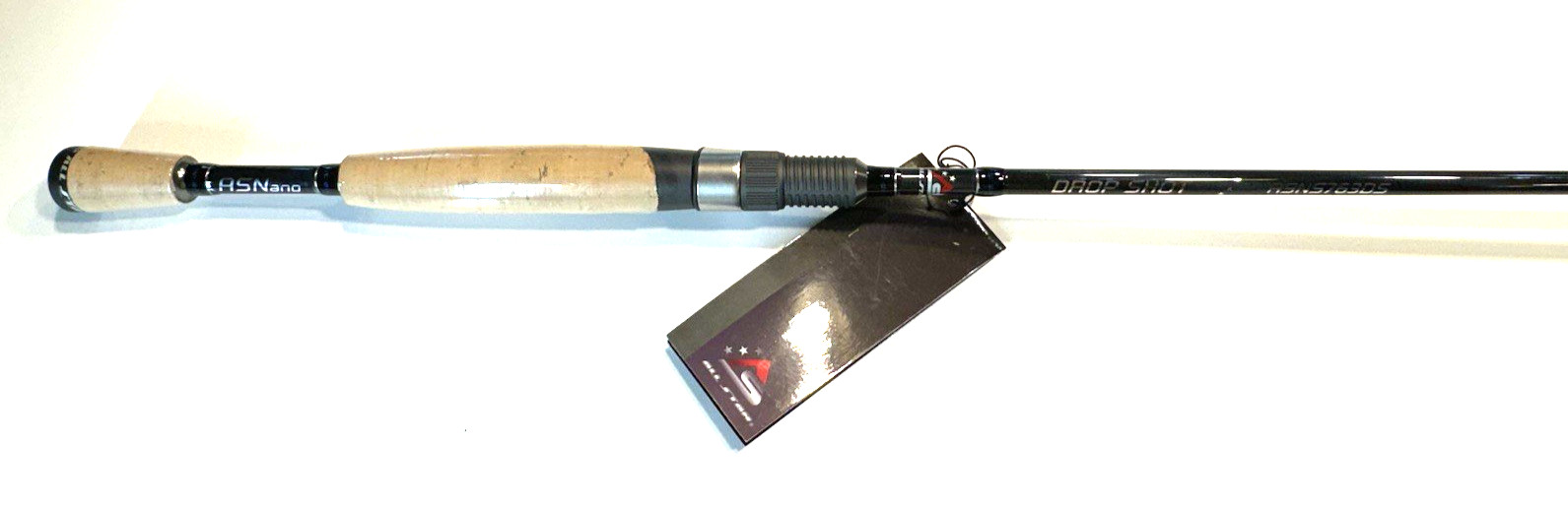 All Star “DROP SHOT” ASNano ASNS763DS Spinning Fishing Rod 6′-4″ Fast Light -New