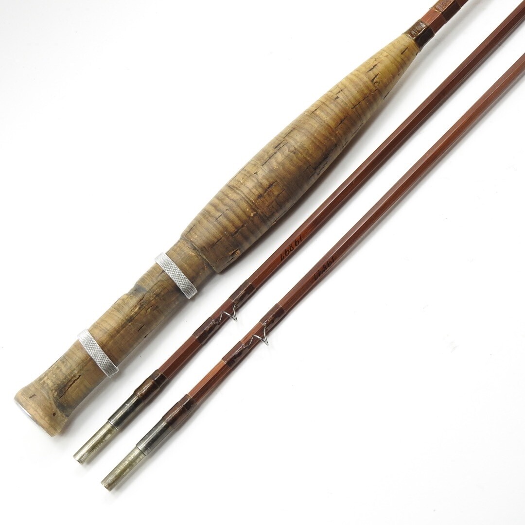 Orvis Impregnated “Deluxe” Bamboo Fly Rod. 7’ 6”. 5-6wt. W/ Tube & Sock.