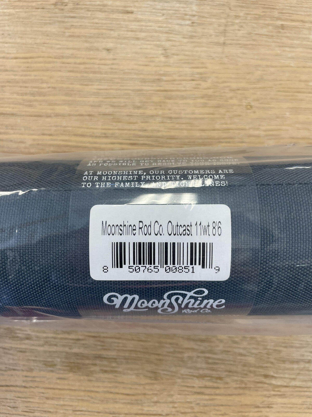 Moonshine Rod Company Outcast 11 wt 8’6” Salt Fishing Rod Brand New