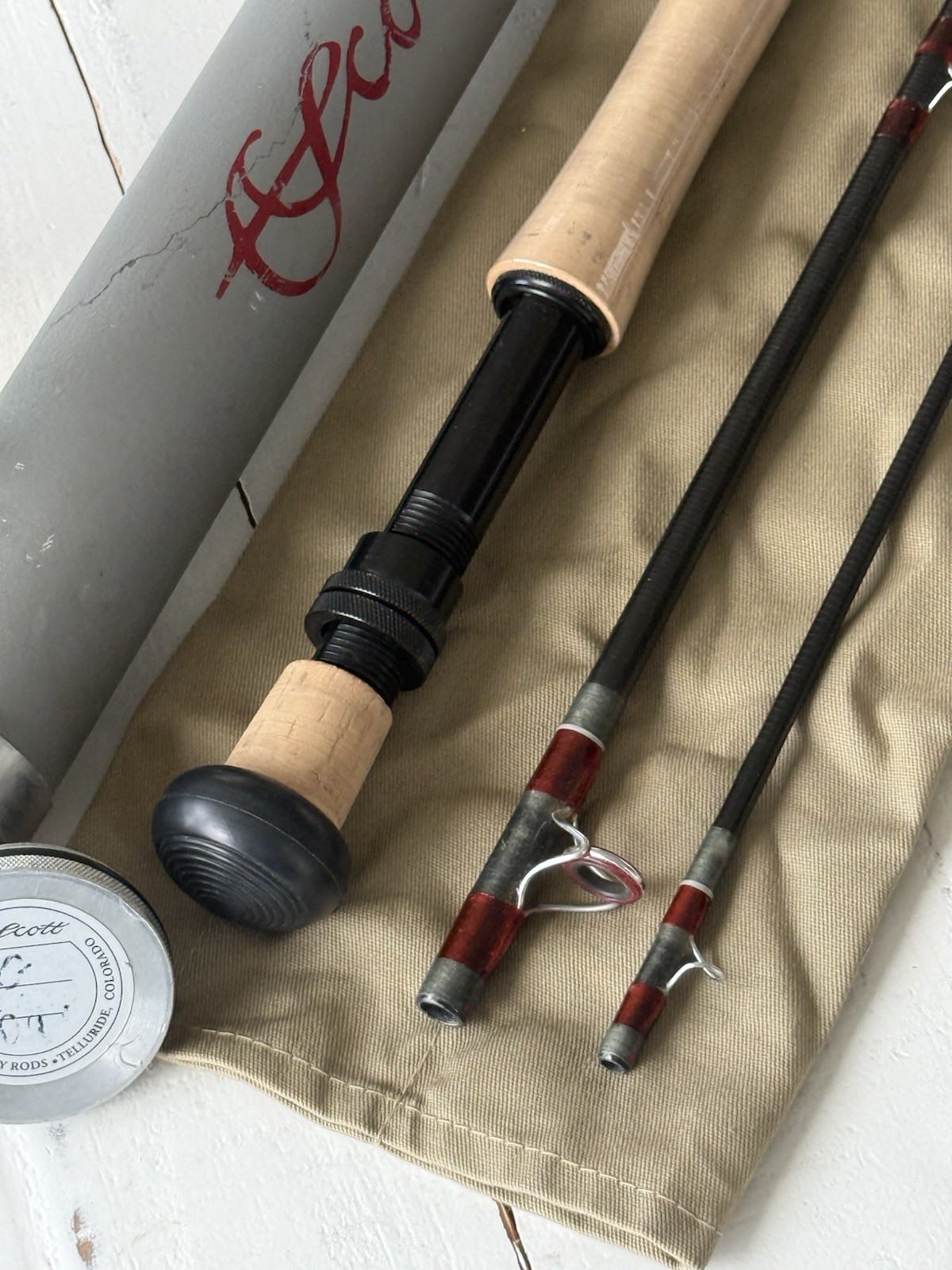**BEAUTIFUL** 🔥 SCOTT G 10wt 9’ft~3Pc Fly Rod!!🔥~LEGENDARY~🔥