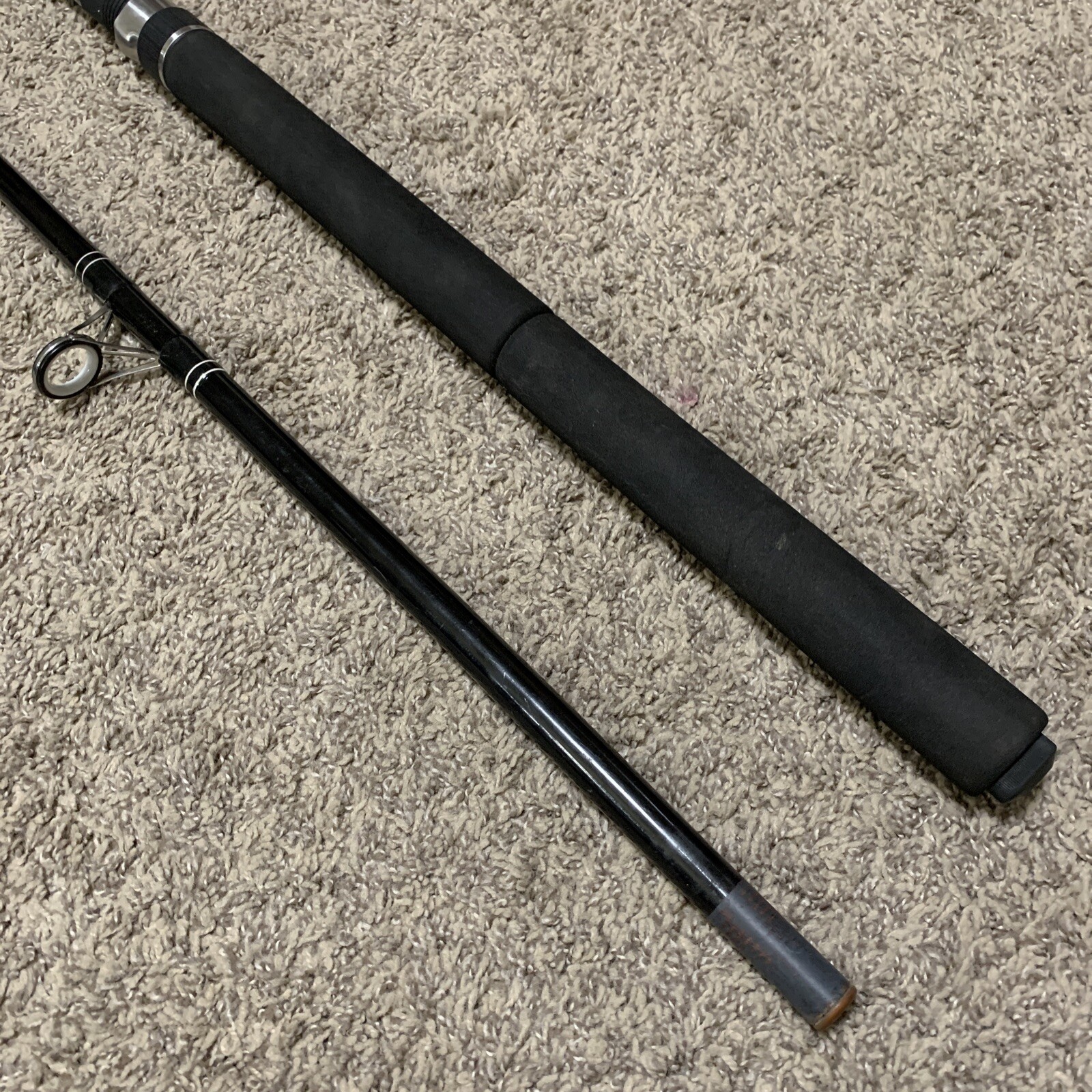 Master 6000 Series Bonneville Model 6604 11 ft Fishing Rod 2 Pc Rod Heavy Action