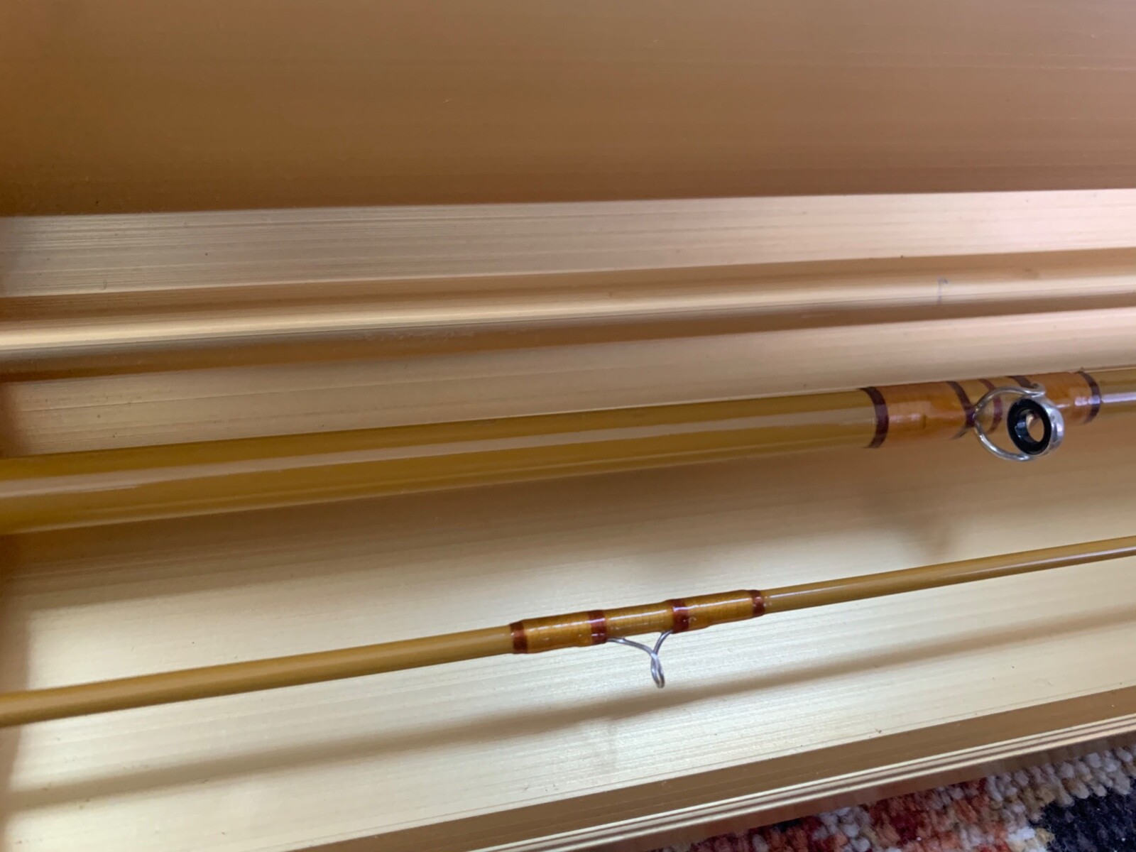 Garcia Conolon 2404 B fly fishing rod made in USA (20674)
