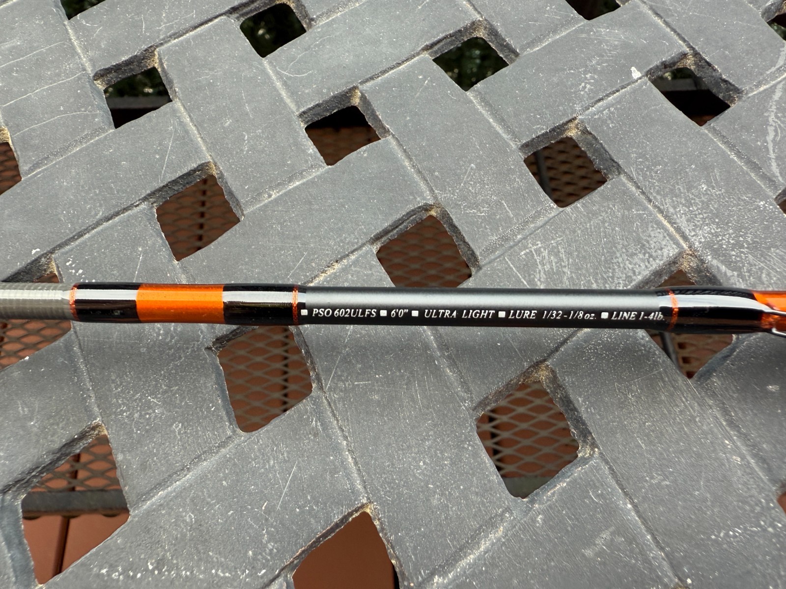 Daiwa Presso PSO 602ULFS, 6’0″, Ultra Light, Fast, 1-4lb, 1/32-1/8oz, Spinning