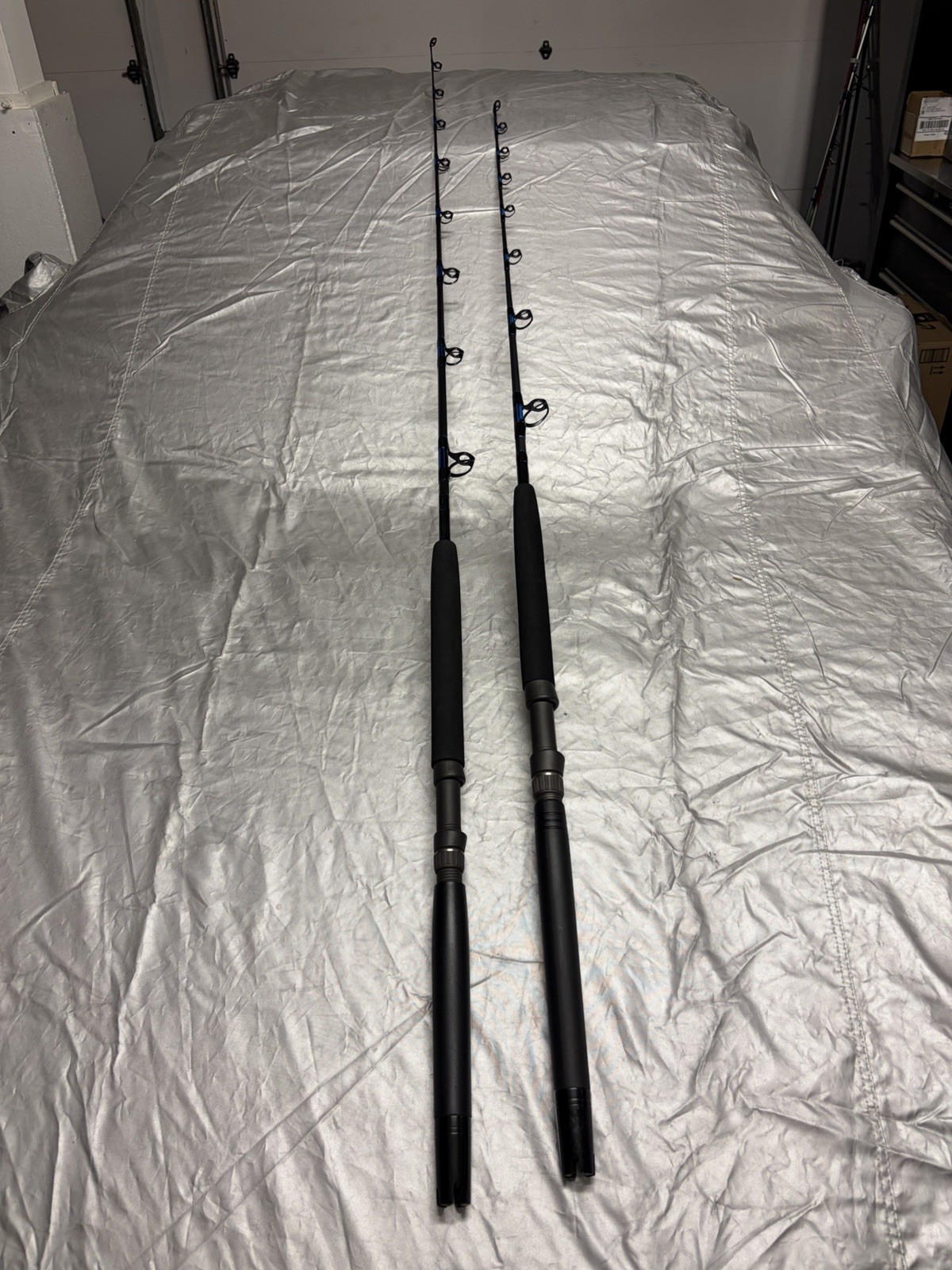 Pair of Cape Fear Bluewater Series Offshore Saltwater Fishing Rods 5’8” & 6’6”