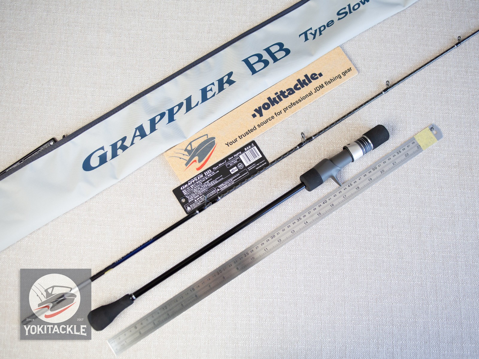 Shimano 21 Grappler BB Type Slow-J B66-3 Baitcasting Rod