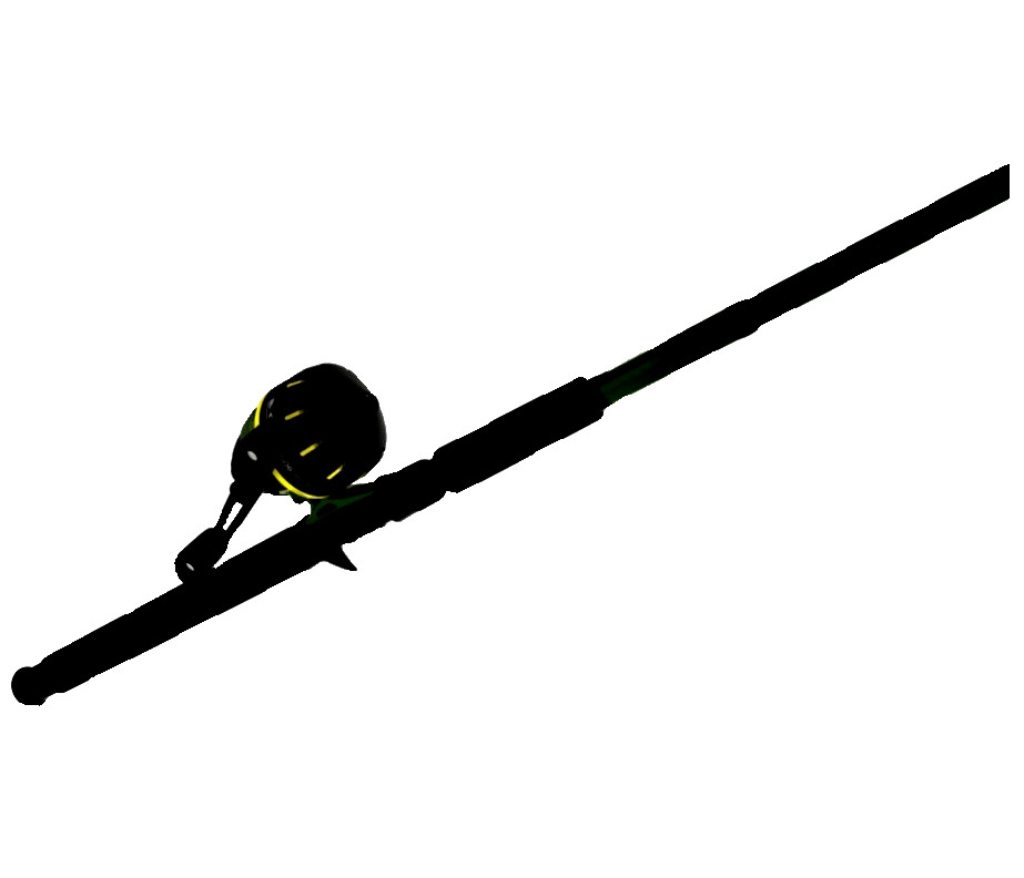 ZEBCO 606 BIG CAT SPINCAST COMBO 7′ 2 pc with Tackle Kit 20 lb test line
