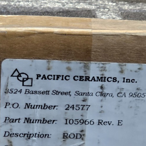 (QTY 5) Pacific Ceramics 105966 Rev. E 3.05″ L Heavy Duty, Rod Stainless Steel